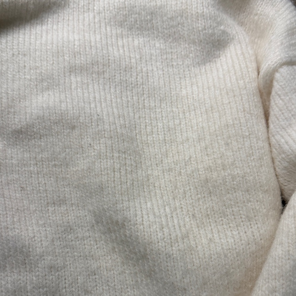 Abercrombie & Fitch Cream Crew Neck Sweater - Picture 4 of 5